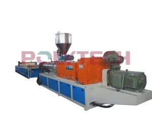 PVC gofreeritud katuse plaatide ekstrusiooniliin